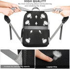 School Backpack for Teen Boys and Girls, - Image 4