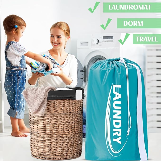 Sylfairy 2 Pack XL Laundry Bag - Image 5