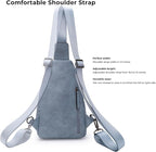 Alldaily Large Sling Bag for Women Crossbody Purse Leather Fashionable Trendy - Image 4
