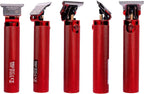 Red by Kiss Hair Trimmer for Men Precision Blade Cordless Trimmer Mens Grooming Kit (Red)