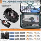 Hoteel Luggage Sets 5 Piece, ABS+PC Hard Shell Expandable Suitcases - Image 4