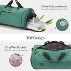 TOPDesign Gym Bag for Women & Men, Unisex Duffel Bag - Image 6