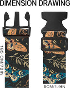 Luggage Straps for Suitcases, Adjustable Travel Belt, Durable Wide Luggage Strap - Image 2