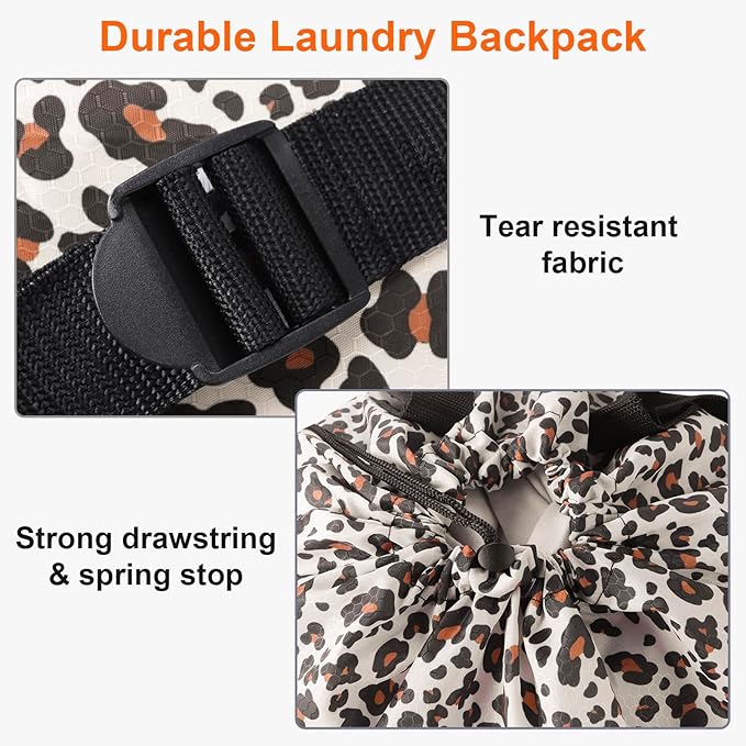Laundry Bag Backpack Durable Laundry Bag - Image 4