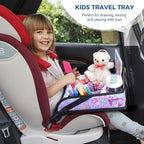 COOLBEBE Kids Travel Tray for Toddler Car Seat, Travel Tray for Airplane - Image 6