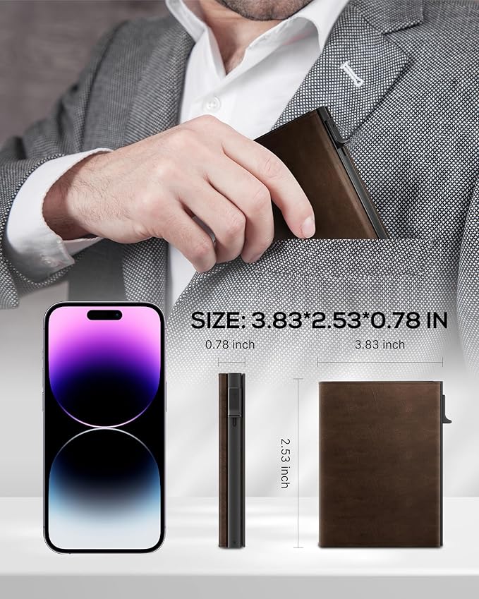 Mens Wallet Card Holder - Image 8
