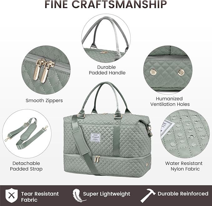 LOVEVOOK Travel Duffle Bag, Weekender Bags - Image 5
