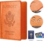 Passport and Vaccine Card Holder Combo, Passport Holder - Image 4
