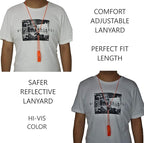 Emergency Whistles with Lanyard Safety Whistle Survival Shrill Loud Blast - Image 4