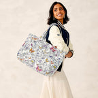 Premium Cotton Knollton Travel Tote Bag - Image 4