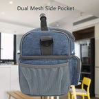 FlowFly Double Layer Cooler Insulated Lunch Bag Adult Lunch Box Large Tote Bag - Image 6