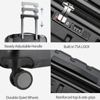 KROSER Hardside Expandable Carry On Luggage - Image 4