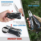 MOSSY OAK Multitool, 21-in-1 Stainless Steel Pocket Knife - Image 3