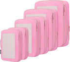 BAGAIL 4 Set/6 Set/8 Set Compression Packing Cubes Travel Accessories by BAGAIL