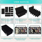 Luvhomee Shoe Storage Organizer, Fits 24 Pairs, Large Shoe Organizer Box - Image 6