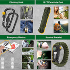 Gifts for Men Dad Fathers Day, 34 in 1 Survival Gear and Equipment, Emergency - Image 4