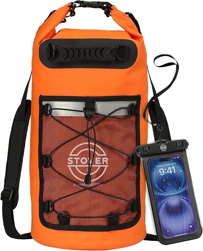 STOVER 5/10/25/30/40/55L Waterproof Backpack- Floating Dry Bag by STOVER