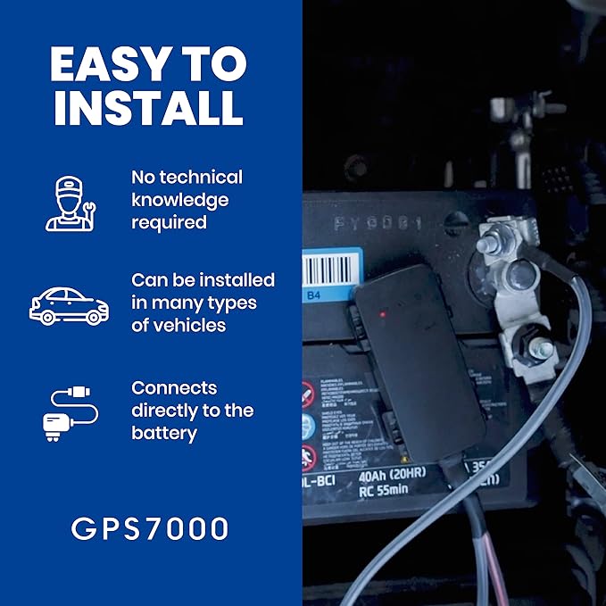 GPS7000-4G Hidden GPS Tracker for Vehicles | 12 Months of Service Included | - Image 2