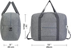 For Spirit Airlines Personal Item Bag 18x14x8 Foldable Travel Duffel Bag Tote - Image 4