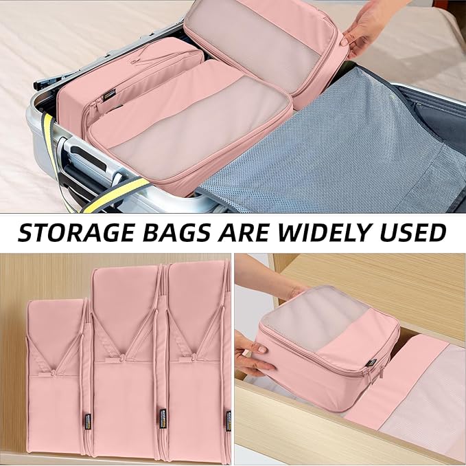 4 Piece Compression Packing Cubes - Image 8
