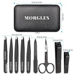 MORGLES Tweezers Set and Nail Clippers - Image 5