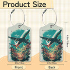 Airplane in The Sky Luggage Tags - Image 3