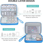 CILLA Electronics Organizer Travel, Travel Cord Organizer Case, Compact - Image 3