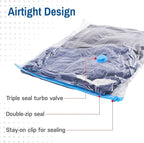 2 Pack Jumbo Vacuum Storage Bags - Image 5