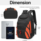 Boavan Laptop Backpack for men, 17.3 inch Laptop Bag - Image 2