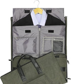 Convertible Garment Bag with Shoulder Strap, Modoker Carry on Garment Duffel Bag - Image 3