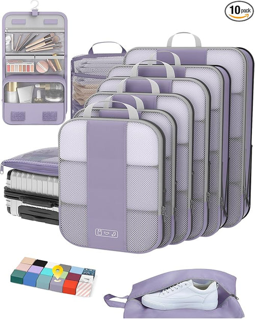 10 Set Compression Packing Cubes by OlarHike