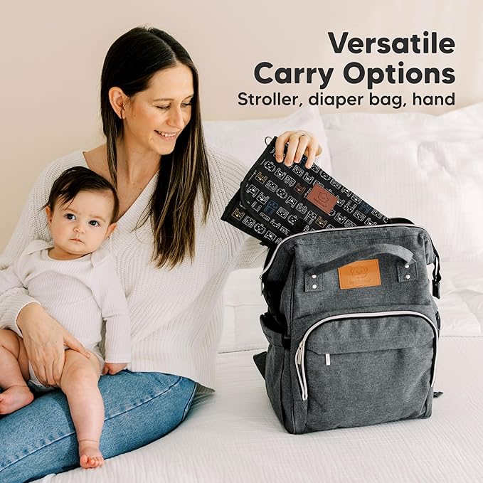 KeaBabies Portable Diaper Changing Pad - Image 5