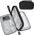 Electronics Organizer Travel Case, Electronic Accessories Storage Bag, Portable by Lcsmaokin