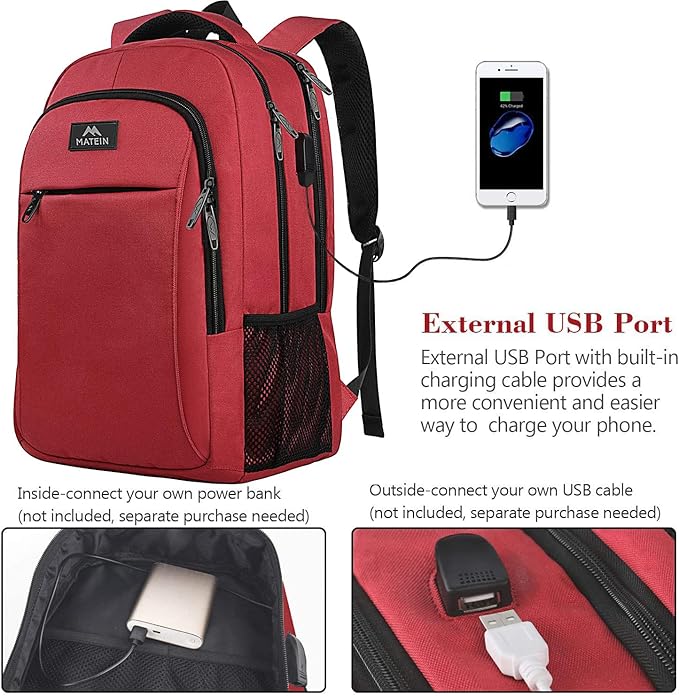 MATEIN Laptop Backpack for Womens, School Backpack - Image 2