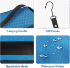 Suitcase Organizer, Travel Luggage Organizer Portable Hanging Travel Shelves - Image 3