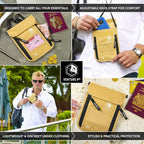 VENTURE 4TH Passport Holder Neck Wallet - Image 4