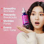 SeoulCeuticals PDRN Serum Salmon DNA Vitamin C Serum – Korean Skincare Anti Aging PDNR Skin Repair Booster – K Beauty PDRM Skin Care for Face 1oz