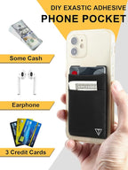 Slim RFID Blocking Wallets, Pop Up Minimalist Card Holder - Image 4