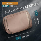 ELIZO Premium REAL Leather Toiletry Bag - Image 3