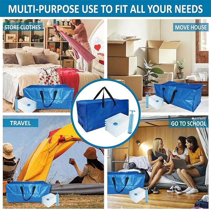 10 Pack Heavy Duty Extra Large Moving Bags - Image 7