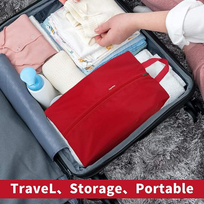 6pcs Portable Shoe Organizer, Travel Pouches - Image 5