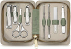 8-Piece Manicure Pedicure Set-Stainless Steel Nail Clippers Toenail Fingernail - Image 5