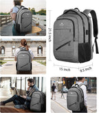MATEIN 18 Inch Laptop Bookbag, 50 L Extra Large School Laptop Backpack - Image 9