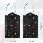 2Pcs Luggage Tag for Suitcase Black Cat Cute Suitcase Tag - Image 2