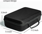 8 slots watch box, hard watch organizer case - Image 3