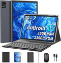 Android 15 Tablet with Keyboard, 16GB（8+8）RAM+256 Storage, 8000mAh Battery by Unknown