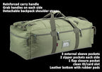 Large Military Duffle Bag Tactical Gear Load Out Bag Deployment Cargo Bag - Image 4