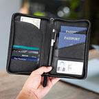 Polare Full Grain Leather Passport Holder - Image 2