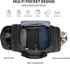 WITZMAN Mens Duffle Bags for Traveling Canvas Weekender Travel Bag Expandable - Image 4