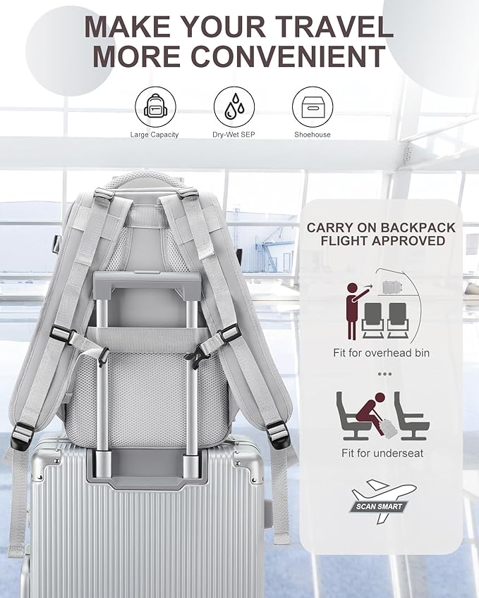 coowoz Travel Backpack Carry On - Image 5